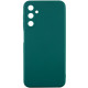 Силіконовий чохол Candy Full Camera для Samsung Galaxy A27 Зелений / Dark green