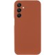 Чохол Silicone Cover Ummi Lakshmi Full Camera (AA) для Samsung Galaxy M35 5G Коричневий / Brown