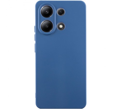 Чохол Silicone Cover Ummi Lakshmi Full Camera (AA) для Xiaomi Redmi Note 13 5G Синій / Navy Blue
