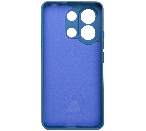 Чохол Silicone Cover Ummi Lakshmi Full Camera (AA) для Xiaomi Redmi Note 13 5G Синій / Navy Blue