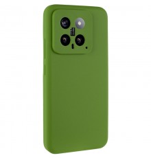 Чохол Silicone Cover Ummi Lakshmi Full Camera (AA) для Xiaomi 14 Зелений / Dark green