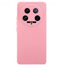 Чохол Silicone Cover Ummi Lakshmi Full Camera (AA) для Xiaomi 14 Ultra Рожевий / Pink