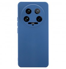 Чохол Silicone Cover Ummi Lakshmi Full Camera (AA) для Xiaomi 14 Ultra Синій / Navy Blue