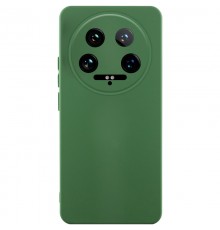 Чохол Silicone Cover Ummi Lakshmi Full Camera (AA) для Xiaomi 14 Ultra Зелений / Dark green