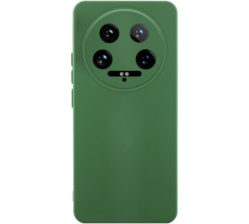 Чохол Silicone Cover Ummi Lakshmi Full Camera (AA) для Xiaomi 14 Ultra Зелений / Dark green