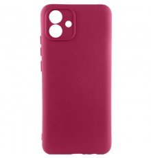 Чохол Silicone Cover Ummi Lakshmi Full Camera (AA) для Samsung Galaxy A04e Бордовий / Marsala