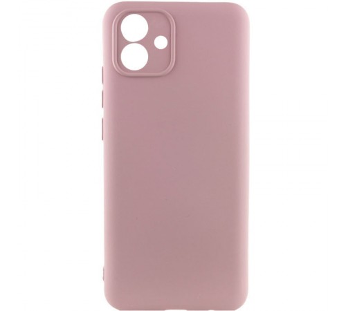 Чохол Silicone Cover Ummi Lakshmi Full Camera (AA) для Samsung Galaxy A04e Рожевий / Pink Sand