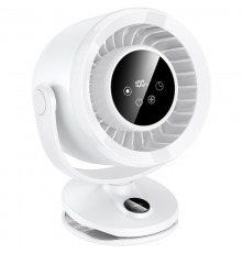 Портативний вентилятор Hoco HX608 handheld folding fan 3600 mAh White