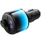 АЗП FM модулятор Hoco E166 Path PD42W+QC3.0 (1USB-A/1C) Black