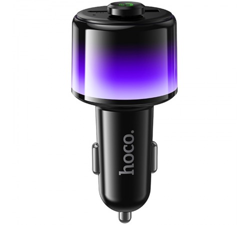АЗП FM модулятор Hoco E166 Path PD42W+QC3.0 (1USB-A/1C) Black