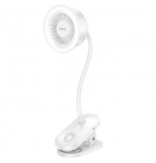 Портативний вентилятор Hoco HX610 handheld folding fan 1800 mAh White