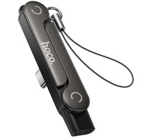 Перехідник Hoco UA47A Type-C male to Type-C female adapter Black