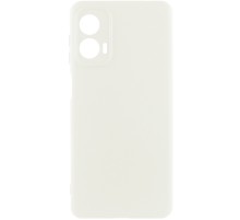 Чохол Silicone Cover Ummi Lakshmi Full Camera (AA) для Motorola Moto G24 Білий / White