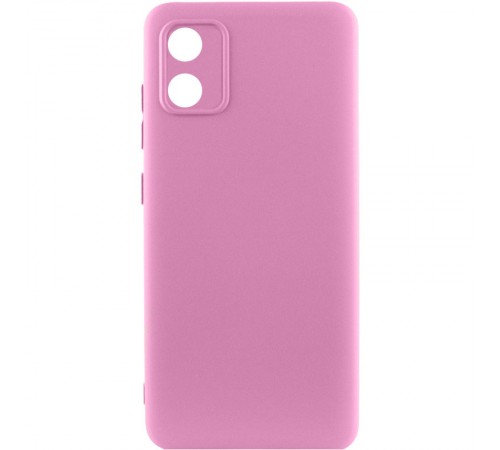 Чохол Silicone Cover Ummi Lakshmi Full Camera (AA) для Motorola Moto E13 Рожевий / Pink