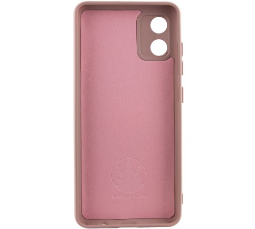Чохол Silicone Cover Ummi Lakshmi Full Camera (AA) для Motorola Moto E13 Рожевий / Pink Sand