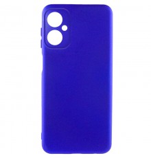 Чохол Silicone Cover Ummi Lakshmi Full Camera (AA) для Motorola Moto G14 Синій / Iris