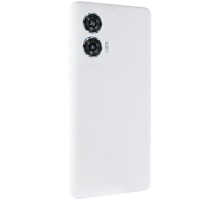 Чохол Silicone Cover Ummi Lakshmi Full Camera (AA) для Motorola Edge 50 Білий / White