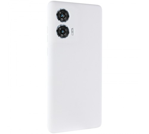 Чохол Silicone Cover Ummi Lakshmi Full Camera (AA) для Motorola Edge 50 Білий / White