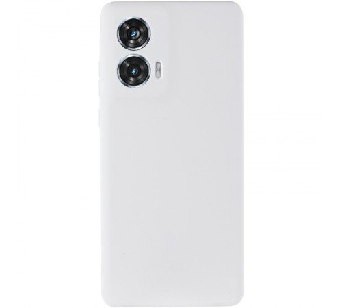 Чохол Silicone Cover Ummi Lakshmi Full Camera (AA) для Motorola Edge 50 Білий / White