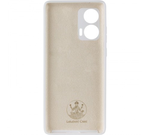 Чохол Silicone Cover Ummi Lakshmi Full Camera (AA) для Motorola Edge 50 Білий / White