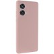 Чохол Silicone Cover Ummi Lakshmi Full Camera (AA) для Motorola Edge 50 Рожевий / Pink Sand