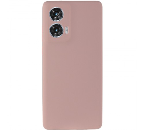 Чохол Silicone Cover Ummi Lakshmi Full Camera (AA) для Motorola Edge 50 Рожевий / Pink Sand