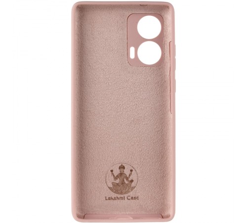 Чохол Silicone Cover Ummi Lakshmi Full Camera (AA) для Motorola Edge 50 Рожевий / Pink Sand