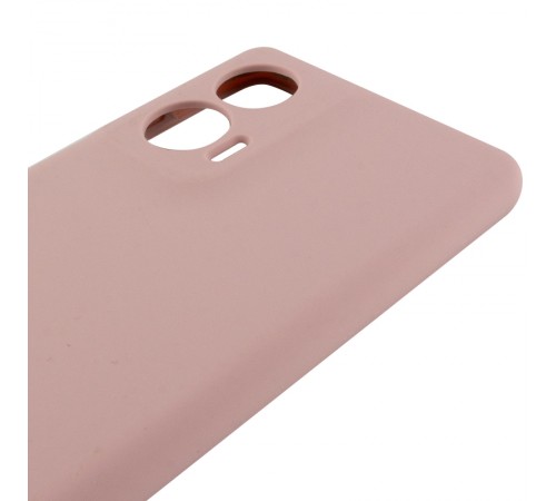 Чохол Silicone Cover Ummi Lakshmi Full Camera (AA) для Motorola Edge 50 Рожевий / Pink Sand