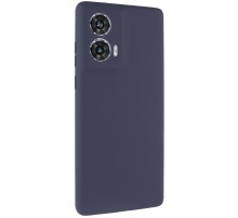 Чохол Silicone Cover Ummi Lakshmi Full Camera (AA) для Motorola Edge 50 Синій / Midnight Blue