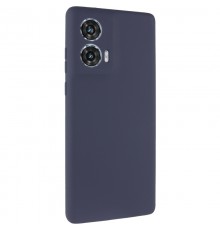 Чохол Silicone Cover Ummi Lakshmi Full Camera (AA) для Motorola Edge 50 Синій / Midnight Blue