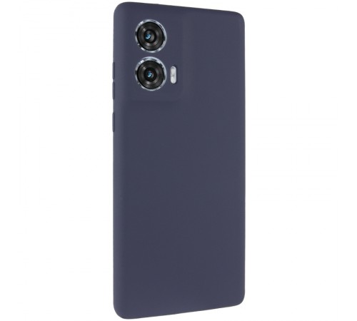 Чохол Silicone Cover Ummi Lakshmi Full Camera (AA) для Motorola Edge 50 Синій / Midnight Blue