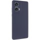 Чохол Silicone Cover Ummi Lakshmi Full Camera (AA) для Motorola Edge 50 Синій / Midnight Blue