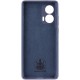 Чохол Silicone Cover Ummi Lakshmi Full Camera (AA) для Motorola Edge 50 Синій / Midnight Blue