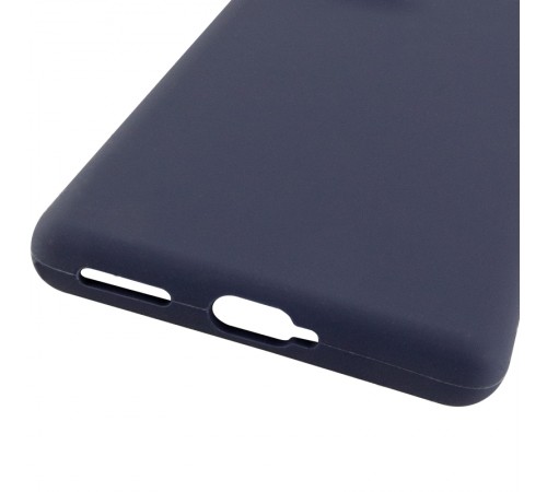 Чохол Silicone Cover Ummi Lakshmi Full Camera (AA) для Motorola Edge 50 Синій / Midnight Blue