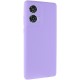 Чохол Silicone Cover Ummi Lakshmi Full Camera (AA) для Motorola Edge 50 Бузковий / Dasheen