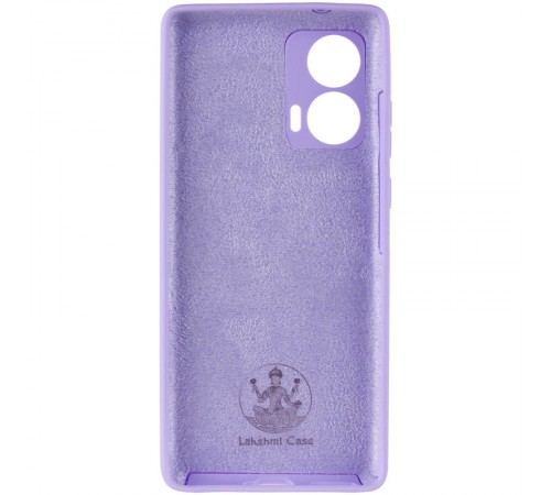 Чохол Silicone Cover Ummi Lakshmi Full Camera (AA) для Motorola Edge 50 Бузковий / Dasheen
