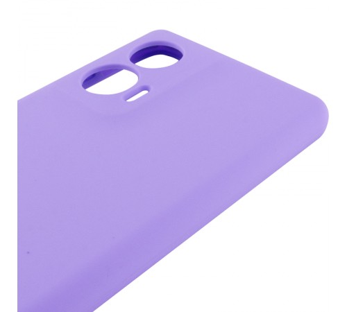 Чохол Silicone Cover Ummi Lakshmi Full Camera (AA) для Motorola Edge 50 Бузковий / Dasheen