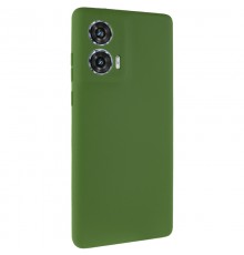 Чохол Silicone Cover Ummi Lakshmi Full Camera (AA) для Motorola Edge 50 Зелений / Dark green
