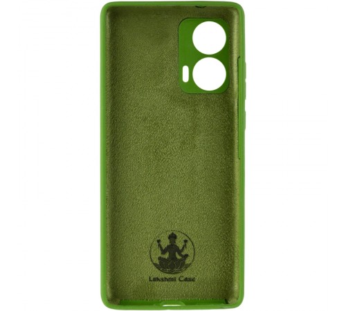 Чохол Silicone Cover Ummi Lakshmi Full Camera (AA) для Motorola Edge 50 Зелений / Dark green