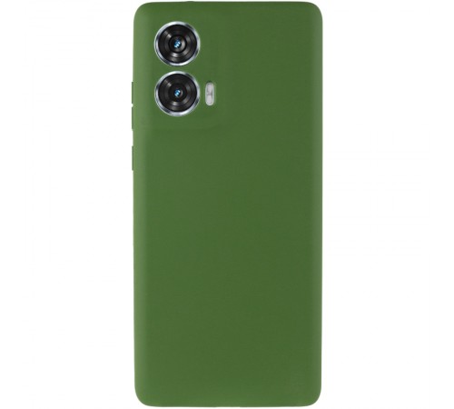 Чохол Silicone Cover Ummi Lakshmi Full Camera (AA) для Motorola Edge 50 Зелений / Dark green