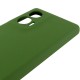 Чохол Silicone Cover Ummi Lakshmi Full Camera (AA) для Motorola Edge 50 Зелений / Dark green