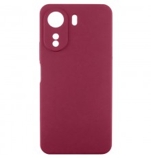 Чохол Silicone Cover Ummi Lakshmi Full Camera (AA) для Oppo A60 4G Бордовий / Marsala