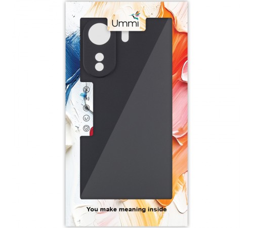 Чохол Silicone Cover Ummi Lakshmi Full Camera (AA) для Oppo A60 4G Чорний / Black