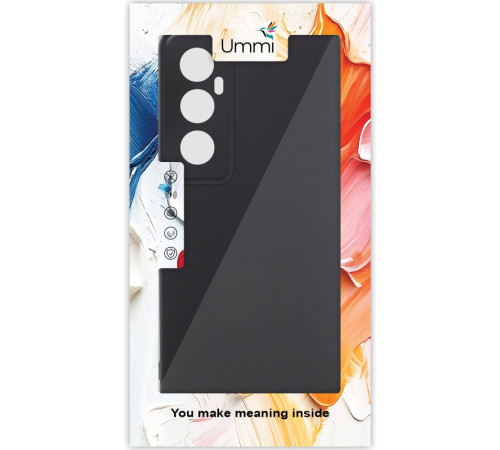 Чохол Silicone Cover Ummi Lakshmi Full Camera (AA) для Realme C65 4G Чорний / Black