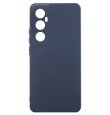 Чохол Silicone Cover Ummi Lakshmi Full Camera (AA) для Realme C65 4G Синій / Midnight Blue