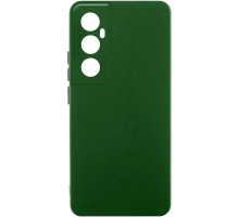 Чохол Silicone Cover Ummi Lakshmi Full Camera (AA) для Realme C65 4G Зелений / Dark green
