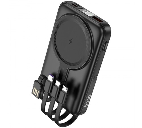 Портативний ЗП Power Bank Hoco J135 Rico 22.5W+PD20W з БЗП 10000 mAh Black