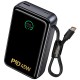 Портативний ЗП Power Bank Hoco Q54 Shine PD45W with cable 20000 mAh Metal gray