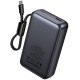 Портативний ЗП Power Bank Hoco Q54 Shine PD45W with cable 20000 mAh Metal gray