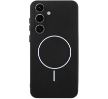 Чохол Silicone Cover Lakshmi Full Camera (AA) with Magnetic Fit для Samsung Galaxy A37 5G Чорний / Black
